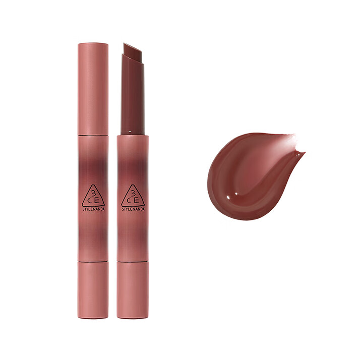 3CE镜光细管唇膏 酒心蜜棕1.7g#NECTAR