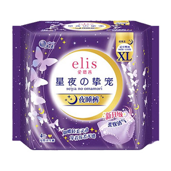 大王女性卫生裤星夜挚宠系列超薄棉柔XL(4片)
