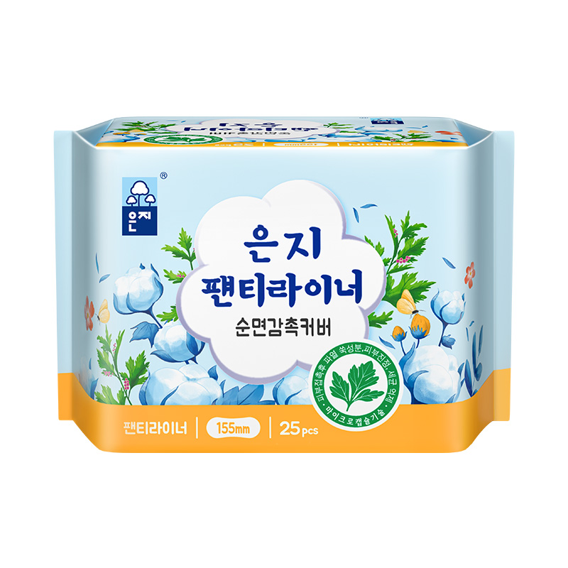 恩芝艾草微囊卫生护垫155mm/25P