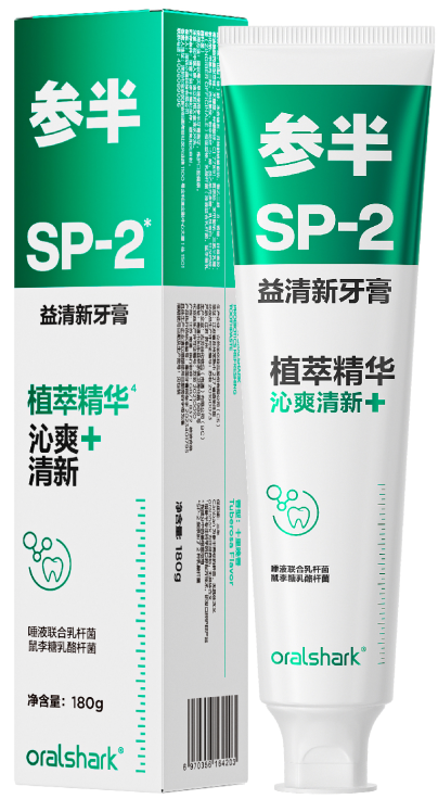 参半十里晚香味益清新牙膏-180g