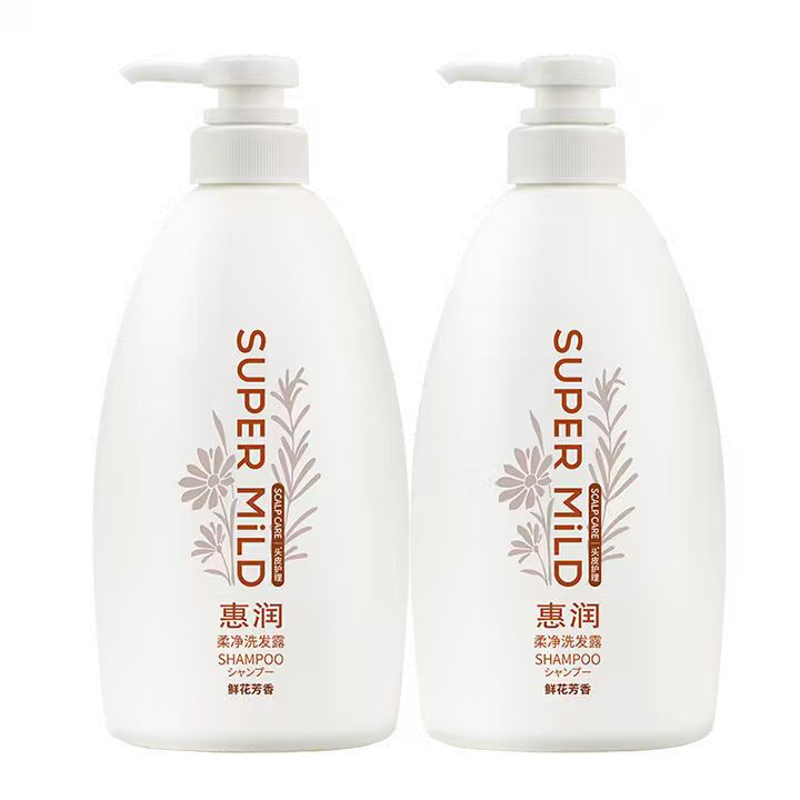 资生堂惠润柔净洗发露鲜花芳香600ml