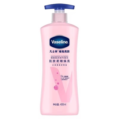 凡士林烟酰胺亮肤润肤乳400ml