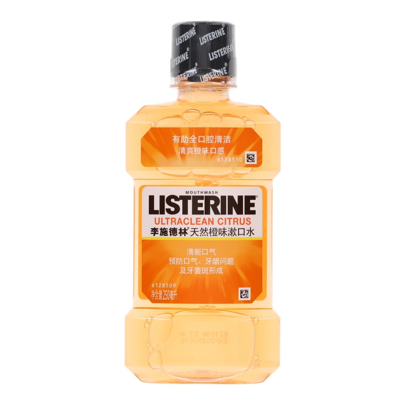 李施德林天然橙味漱口水250mL