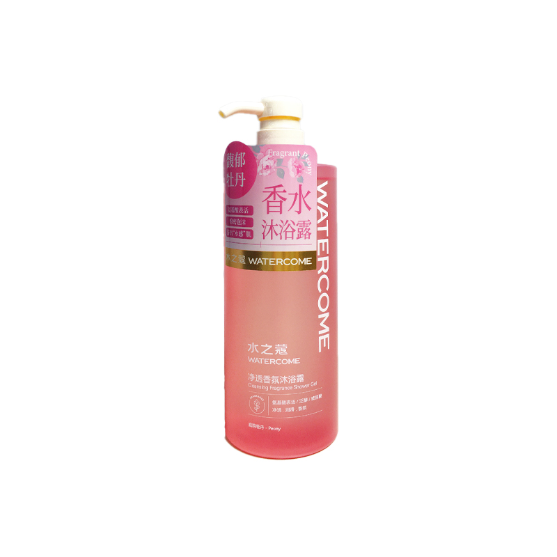 水之蔻净透香氛沐浴露600ML（庭院牡丹）