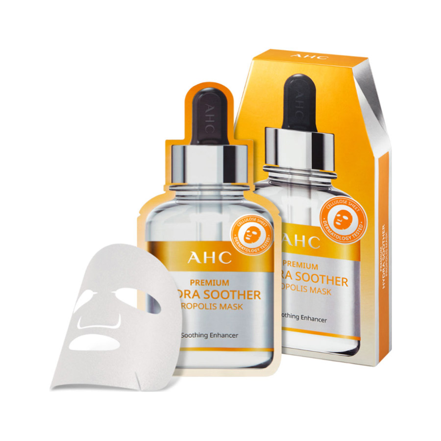 AHC爱和纯臻致B5蜂胶亮采面膜