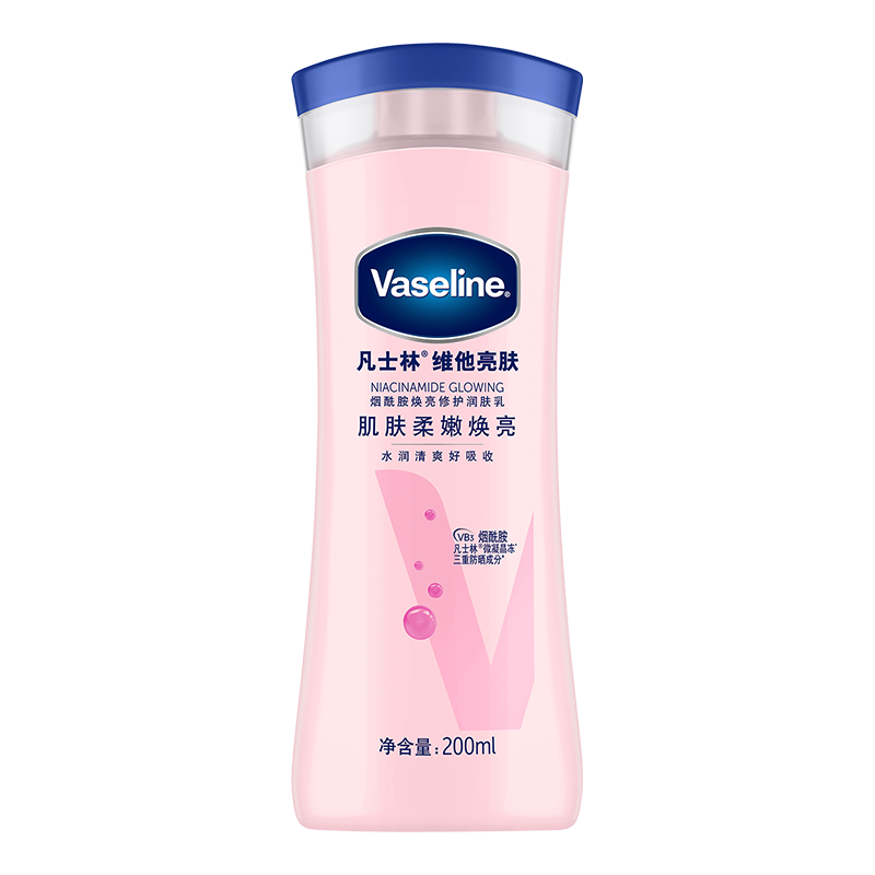 凡士林烟酰胺亮肤润肤乳 200ml